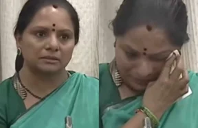 kavitha crying